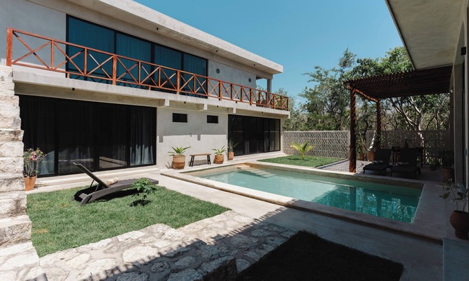 Chichen Itza - Valladolid House | Casa Ideal Para Familias y Viaje con Amigos, muy Privada. Cerca de Chichen Itzá