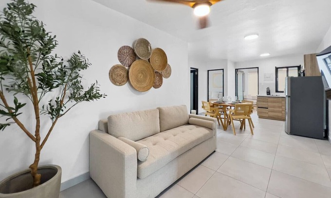 Santurce Villa | Casa Monseñor Apt 2 | Boho Style Apt W/Balcony