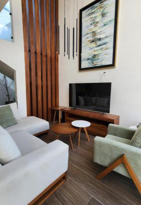 Ixmiquilpan House | Casa Olivo, Sala a doble altura