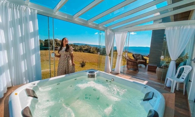 Rancho Queimado House | Casa Paraíso do Sol - Rancho Queimado - SC