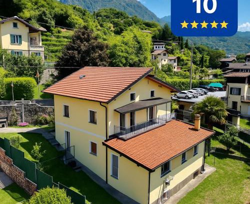 Porlezza House | Casa Perla dei Laghi - Lake View, BBQ, WiFi 1Gb & AirCond
