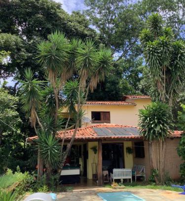 Pirenopolis House | Casa Rústica com piscina