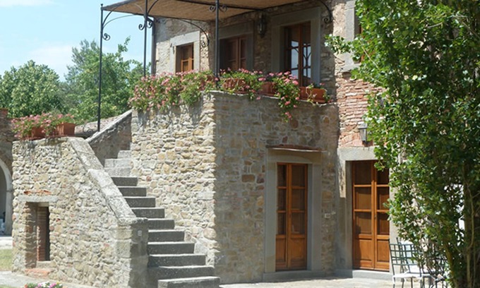 Pietraia Villa | Casa Sant'Anna 18 seats Villa with private pool, hot tub - Cortona