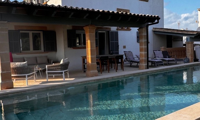 Cala Llombards House | Casa Sigrunella+with infinity pool (12x4m)+ in Cala Llombards