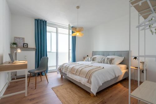 Oberhausen Apartment | CASA Sunset Augsburg - unvergessliche Aussicht - 1min zu TRAM&Bus