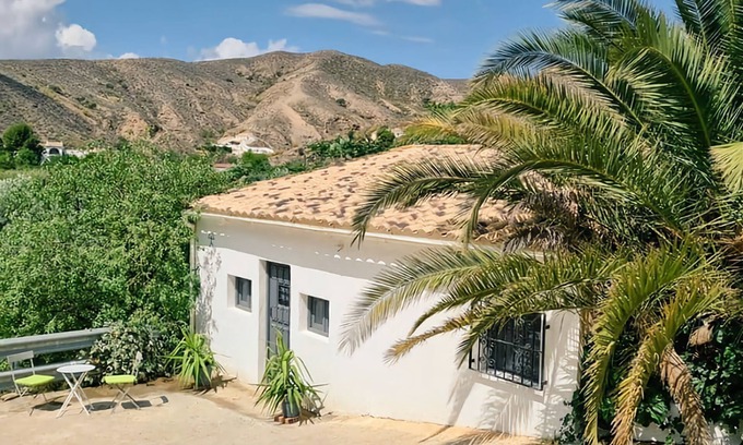 Albox Cottage | Casa Tropical, serene poolside retreat in nature.