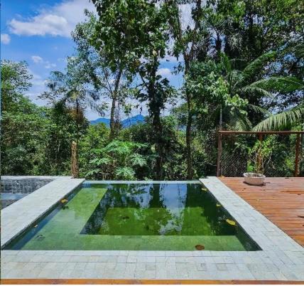 Ubatuba Villa | Casa Yamandu, Biocasa in the forest, beautiful waterfall