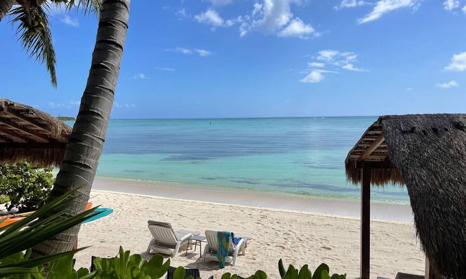 Soliman Bay Apartment | Casita 1 on Best Sandy Beach in Tulum. Snorkels, Kayaks, Paddleboards Included