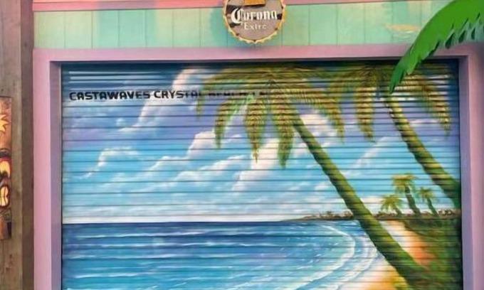 Crystal Beach House | Castawaves- 2 bedroom 2 bath steps from the beach dog friendly