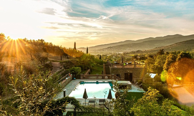 Castiglion Fiorentino Villa | Casupoli, Villa with views and pool in the Tuscan countryside