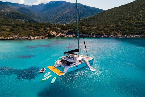 Agios Nikolaos Boat Rental | Catamaran Lagoon 450F- Private rental