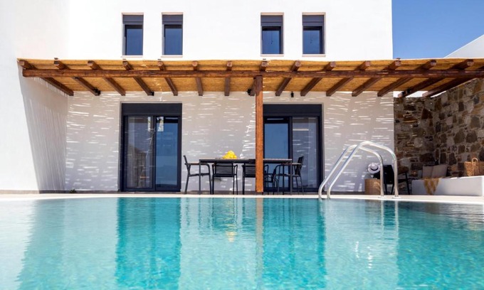 Afiartis Villa | Cato Agro 4, Seafront Villa with Private Pool