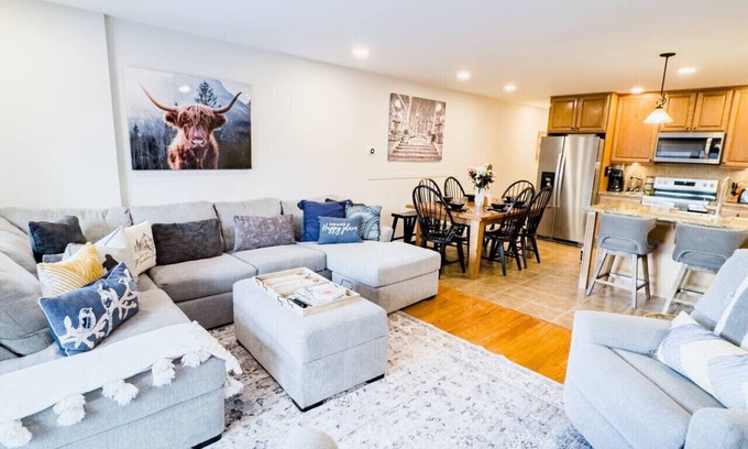 East Jewett Apartment | Catskill Mt Oasis: sunset terraces fireplaces pool