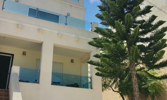 San Miguel de Salinas Villa | CBA Casa Bohemios AZUL: modern villa with private pool at Costa Blanca Spain