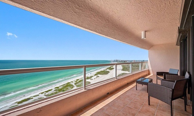 Sand Key Condo | CBC 2-19F: Gulf Front Paradise Awaits!