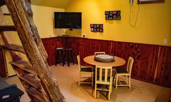 Lindale Cabin | Cedar Loft - This Rustic Retreat Is Just A Short Drive From Fishing And Shopping by RedAwning