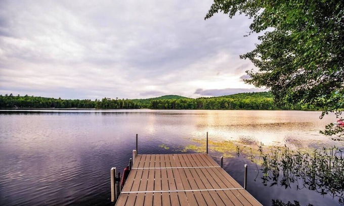 Alton Bay House | CedarHaus: Your Lakeside Retreat by Hills Pond
