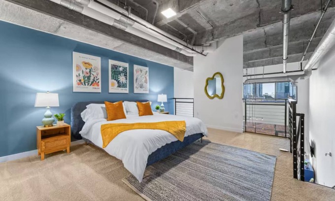 Atlantic Station Area Apartment | Central & Stylish Loft - 2Bed/2Bath - Atlantic Station 2nd Floor - near GA Tech