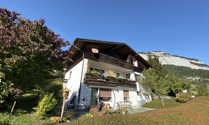 Flims Apartment | Centrally located apartment with stunning views of the Alps free Wi-Fi