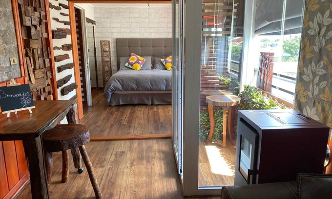 Temuco Apartment | Centro de Temuco Depto único, rústico y a pasos de todo Incluye estacionamiento