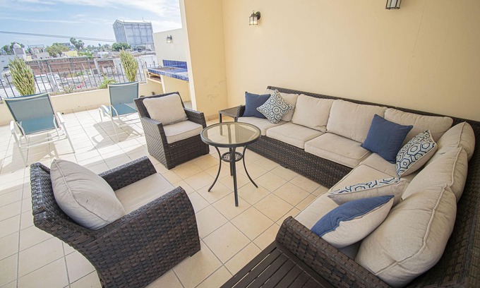 Downtown Mazatlan House | Centro Historico Casa with Outdoor Roof Top Space