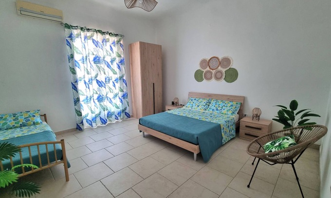 Porto Empedocle Apartment | CentroMare Living beachfront apartment a stone's throw from the center.