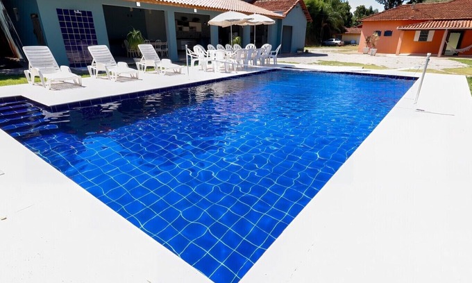 Socorro House | Chácara com piscina, área gourmet equipada e Wi-Fi