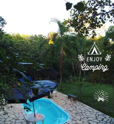 Pirenopolis House | Chalé Piscina Rio Área de Lazer na Terra do Sossego