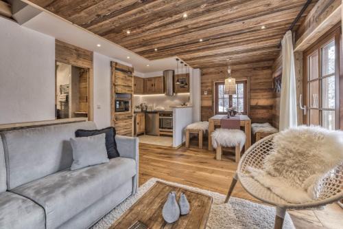 Les Houches Ski Chalet | Chalet 3 étoiles pour 4 pers avec vue imprenable sur la vallée de Chamonix