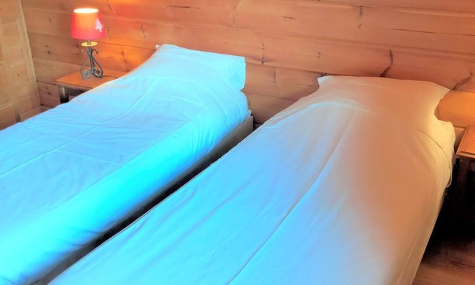 Le Devoluy Ski Chalet | Chalet, 350m from resort center, swimming pool, sauna, terrace, fireplace or stove, tv, ski locker