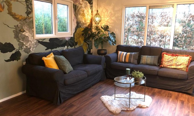 Bosgebied Hoenderloo Ski Chalet | Chalet Bosrand 42 Park Veluwshof 6 p