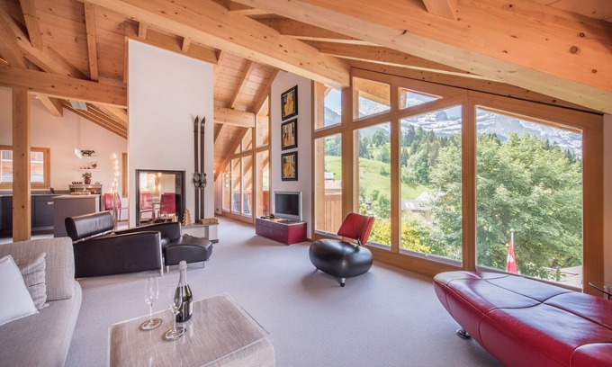 Wengen Apartment | Chalet Fortuna 4 Penthouse