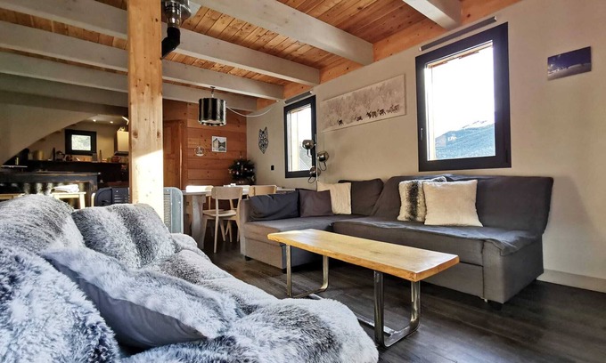 Faucon-de-Barcelonnette Ski Chalet | Chalet Individuel au Coeur de la Vallée de L'ubaye, Idéal Famille