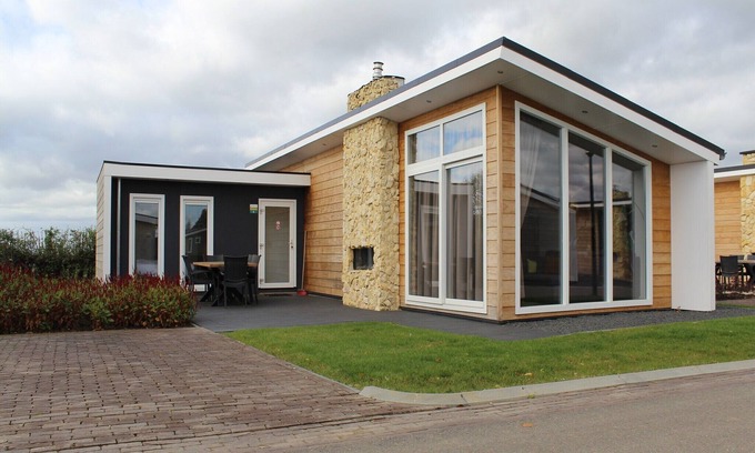 Gasthuis House | Chalet in Bemelen with Outdoor Fireplace