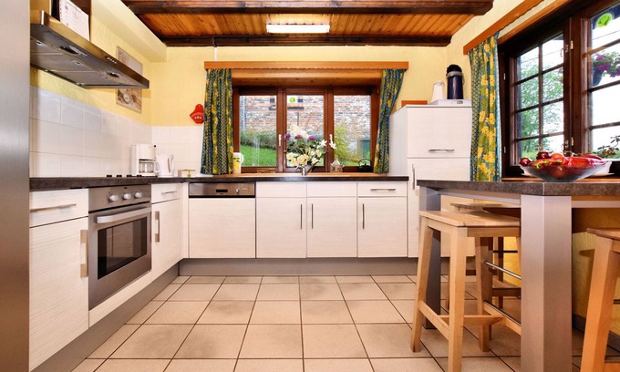 The Ardennes Ski Chalet | Chalet in Fraiture with Sauna and Garden