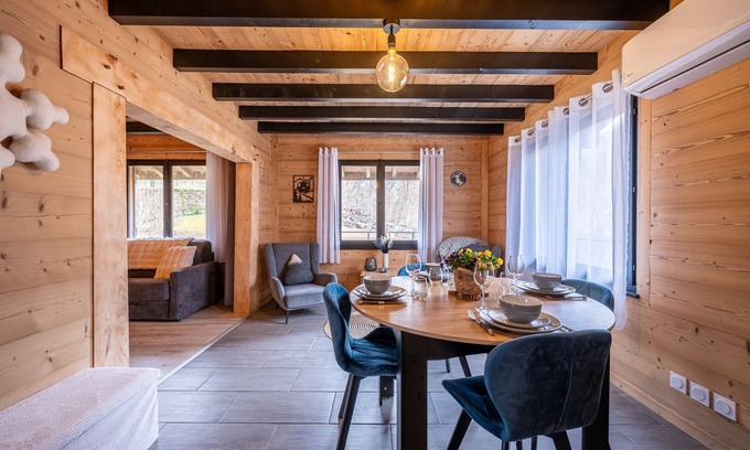 Thones Ski Chalet | Chalet le Fier - Vue montagnes, proche d'Annecy