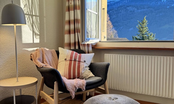 Brienz Ski Chalet | Chalet Lulu Brienz Studio - comfy traditional Swiss chalet