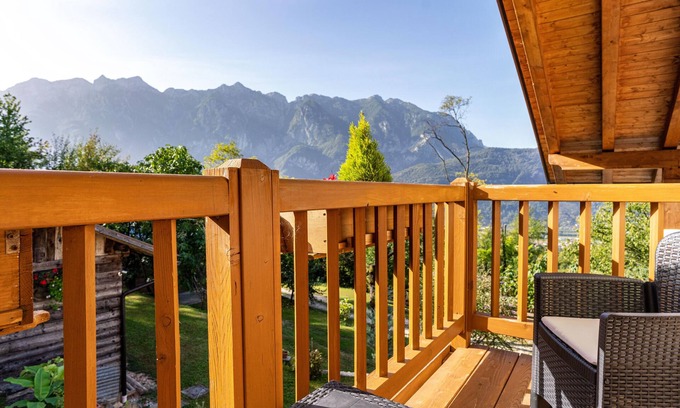 Castel Ivano Ski Chalet | Chalet 'Maso Gigi' with Mountain View, Private Garden and Wi-Fi