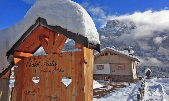 Vigo di Fassa Apartment | Chalet Nata: your panoramic retreat in the Dolomites of Val di Fassa