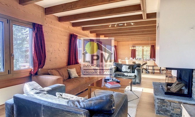 Leysin Ski Chalet | Chalet Rose bay Beautiful family chalet for 8 to 10 people, for a dream stay with a breathtaking vie