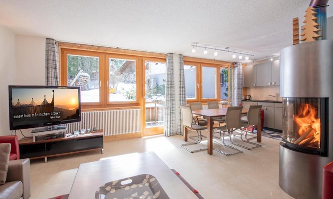 Wengen Apartment | Chalet Sole Apt 3