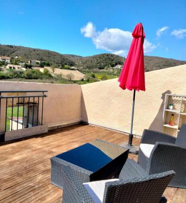 Chomerac Bed & Breakfast | Chambre d'hôtes La terrasse de Sabatas
