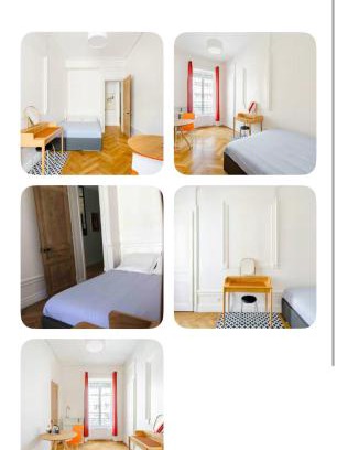 Marechal Lyautey - Vitton House | Chambre dans appartement familial au pied du métro et proche parc tête d or