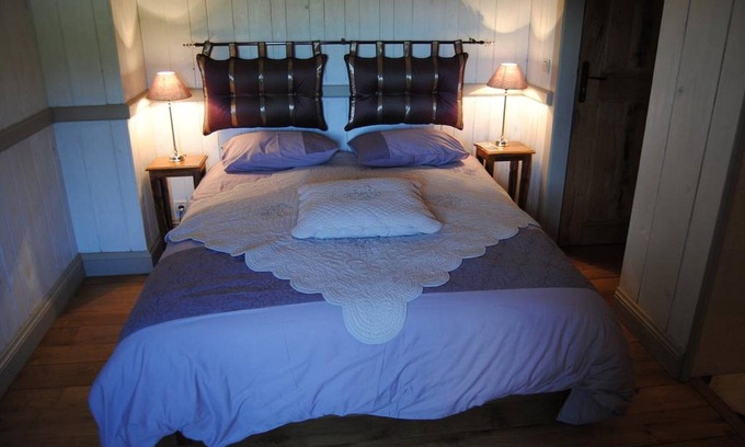 Tendu Bed & Breakfast | chambre double avec vue sur parc