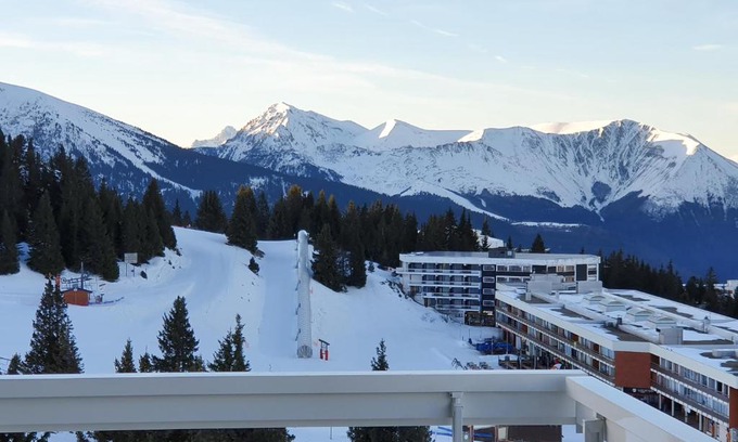 Chamrousse Apartment | Chamrousse 1750 Roche Béranger 50m2 4-6pers Vue panoramique