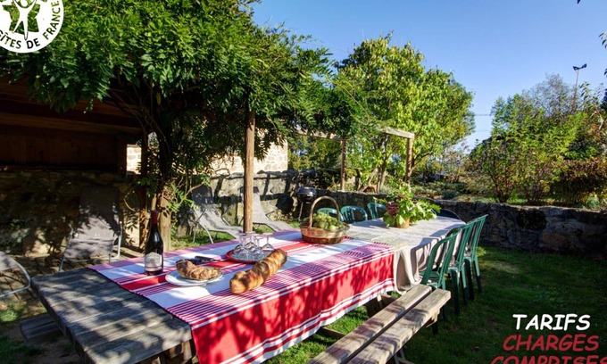 Saint-Didier-sur-Rochefort Cottage | Charming stone cottages, pets welcome, up to 12 people