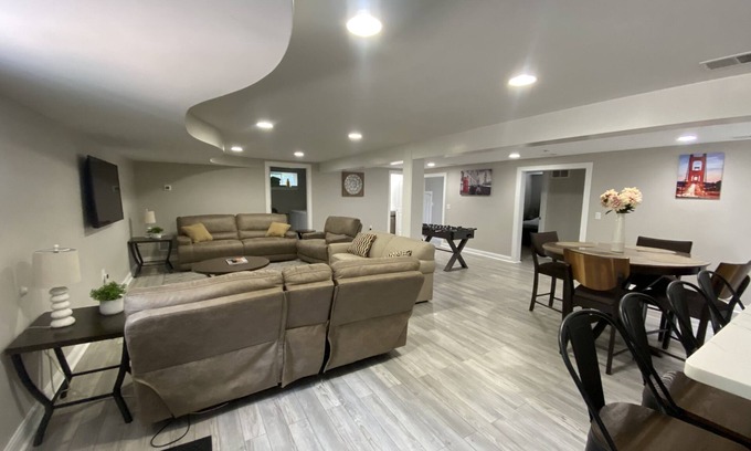West Olive Apartment | Charming Lower-level Apartment