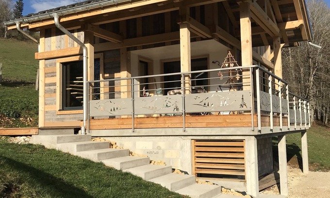 Villers-le-Lac Ski Chalet | Character cottage close to hiking trails