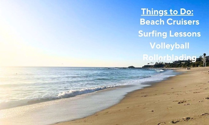 Mission Beach Condo | Charge your car here and walk to the beach!