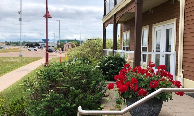 Queens Square Condo | Charlottetown Port waterfront 2 bedroom/2 bath ground level
